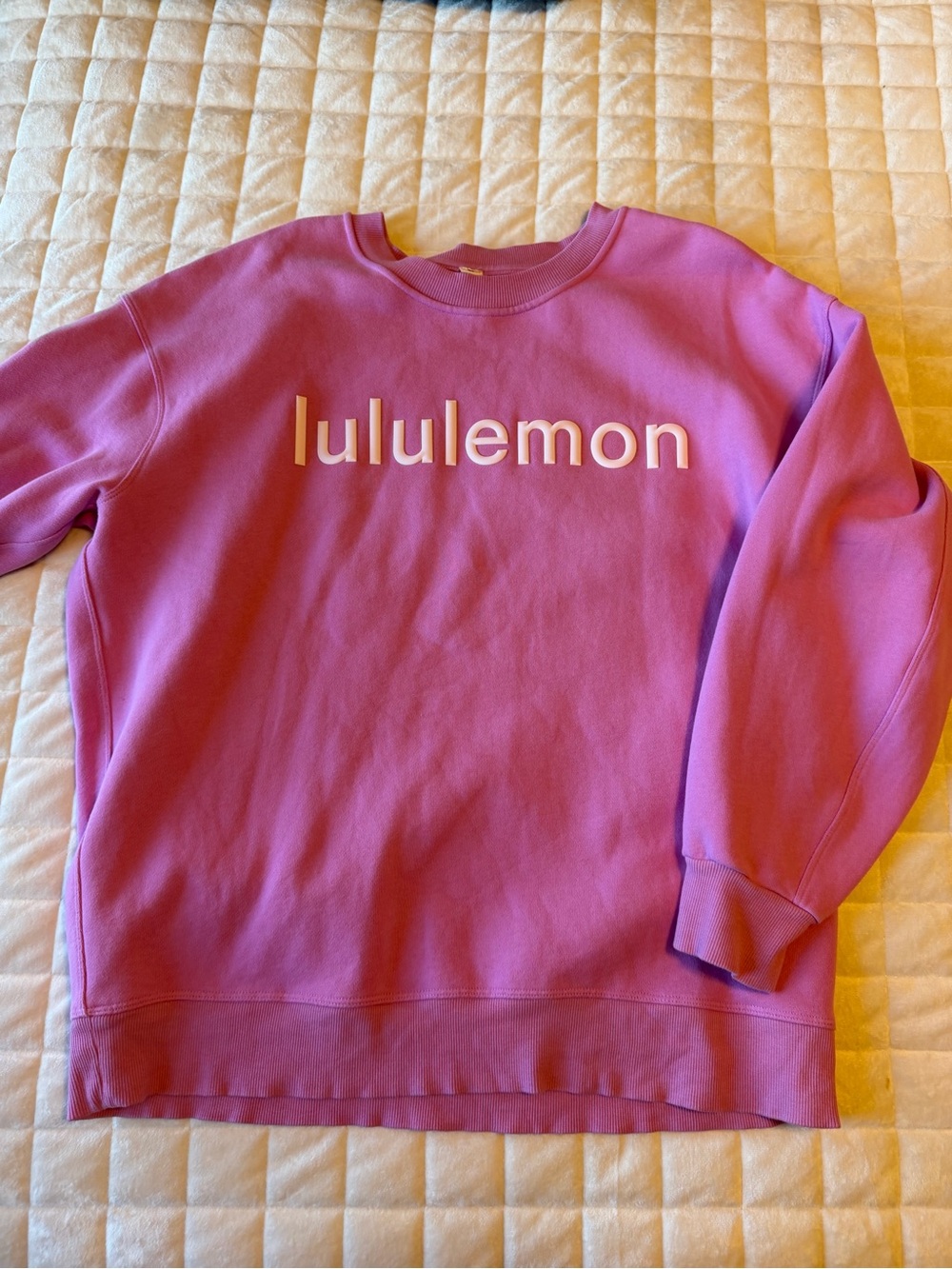 Lululemon Purple/Pink Crewneck Sweatshirt